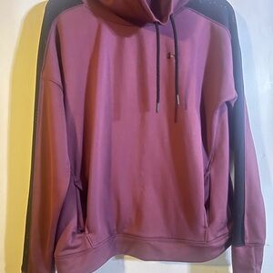 Under armour Maroon Textured Fabric